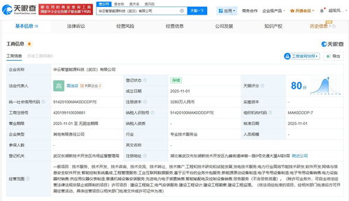 浩云科技等联合在武汉成立能源科技公司，聚焦工程与技术研究试验发展
